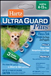 Ultra Guard Plus Flea&Tick Drops for Dogs and Puppies, 2-7 